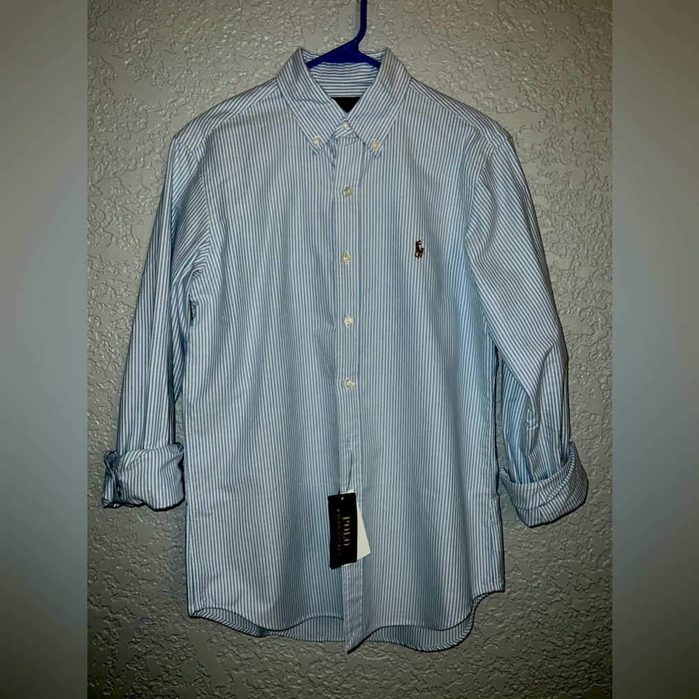 Polo Ralph Lauren Men’s Classic fit long sleeve Oxford shirt